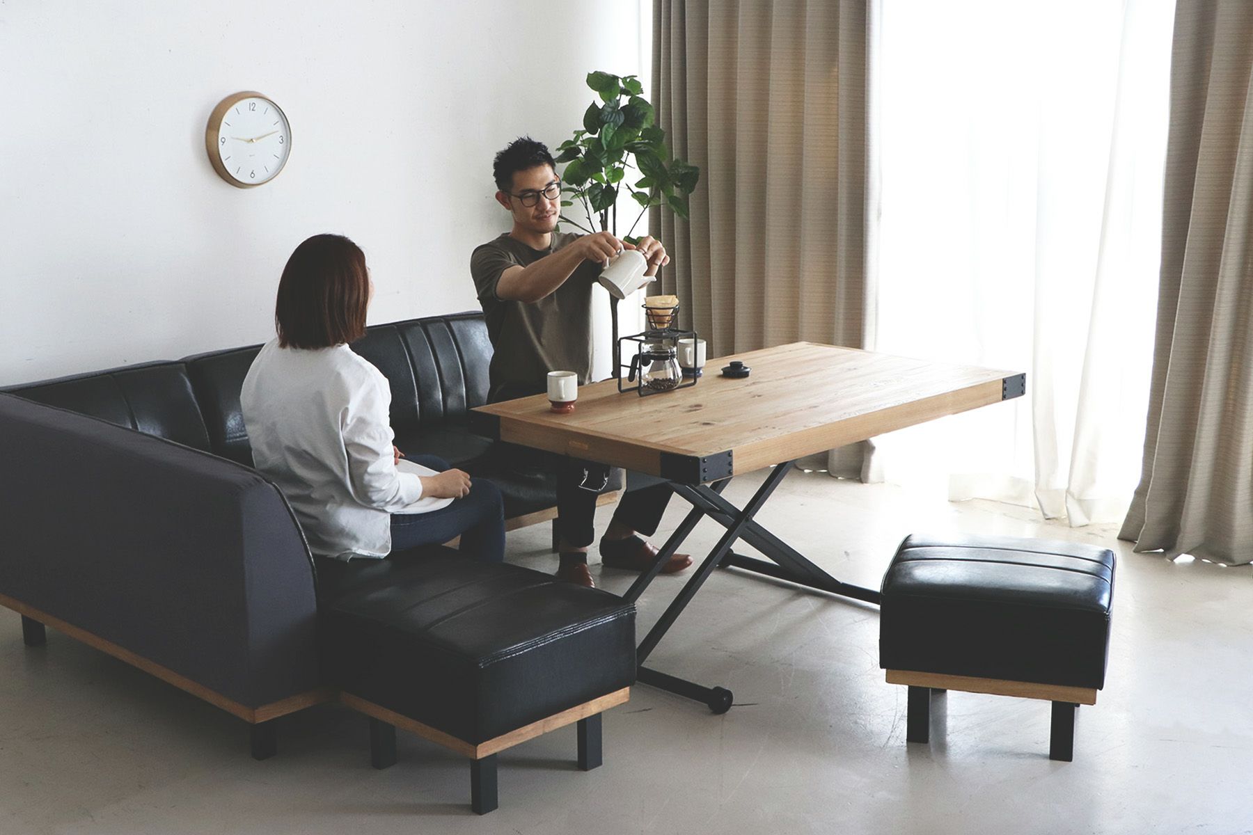 プーリー UP 330 PULLEY W140WIDE Lifthig Table | UP TOWN FURNITURE